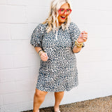 On The Map Leopard Dress