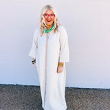 Entro Masters Stripe Sand Dress (+)