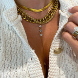 SNAKESKIN NECKLACE