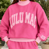 LULU MAC MockNeck Two Tone: Hot Pink with Light Pink