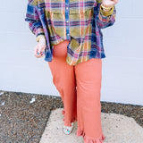 Under the Ruffles in Terracotta