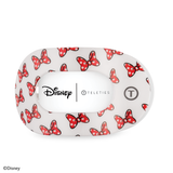 Teleties: Minnie Mouse Lovers Her Bows! Large Flat Round Hair Clip