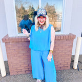 Oddi Obsessed Set in Electric Blue