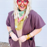 Stylive Brown Cardigan