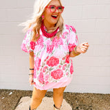 Haptics Sunday Morning Floral Top