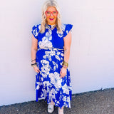 Oddi: Imperial Blue Dress