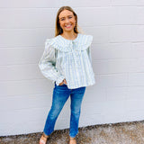 Love Shack Top in Blue