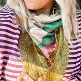 HD: Crane Fringe Scarf