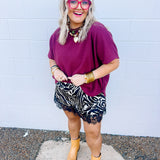 Playful Zebra Shorts