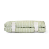 TRVL Nap Mat: Green Pimlico Stripe