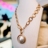 Stella Pearl Gold Necklace