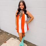 Big Orange Bliss Romper