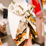 Silk Scarves: Hunting Feathers