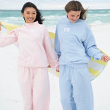 LULU MAC: Pastel MockNeck Set Sweatpants