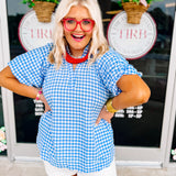 Color Me Coastal Blue Top