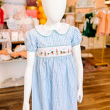 LuLu BeBe Mallard Dress with Collar