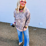 Birdie Everyday Curve Pullover in Dark Camo