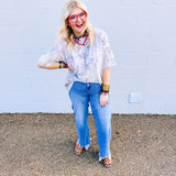 Birdie Exclusive Iced Out Camo Oversized Tee