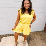 Oddi Romper in Citrus