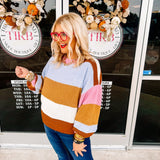 Sew in Love Stripe Knit Sweater