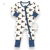 Hamner Hill Boys Delta Timber zipper Romper