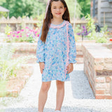 Jellybean Painted Petals Clara Dress