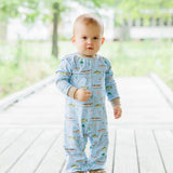 Jellybean Hook and Tackle Thomas Romper