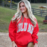 LULU MAC Red with CAMO Logo Crew
