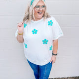 Flower Patch Pullover