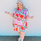 Block and Bridle Dress