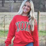 LU LU MAC Leopard XOXO Crew