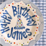 Heirloom Birthday Plate: Boys Cloud
