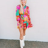 Saylor Patchwork Dress