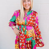 Saylor Patchwork Dress