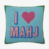 I Love MAHJ NeedlePoint Pillow