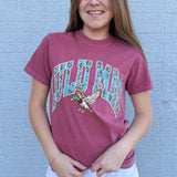 LULU MAC: Brick Mallard Duck Tee