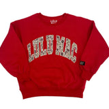 LULU MAC Red with CAMO Logo Crew