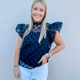 No Exceptions Top in Black