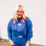 LULU MAC: Pastel MockNeck Pullover