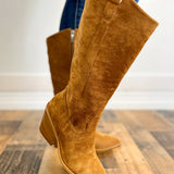 Howdy Boot Cognac Suede