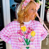 Brianna Cannon HeadBand Pink Floral