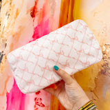 Pink Bow Cosmetic Bag: Small