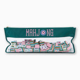 Oh My Mahjong Teal Mahjong Bag