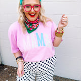 MAMA Floral Tee (S-3X)