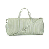 TRVL XL Weekender in Green PIMLICO Stripe
