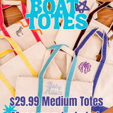 Boat Totes Medium Size