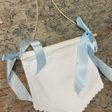 Baby Boy Banner with Blue Bows