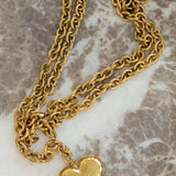 XL WRAP AROUND HEART NECKLACE