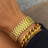 THICK GOLD WATCH BAND