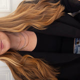 TWO TONED LAYERED NECKLACE